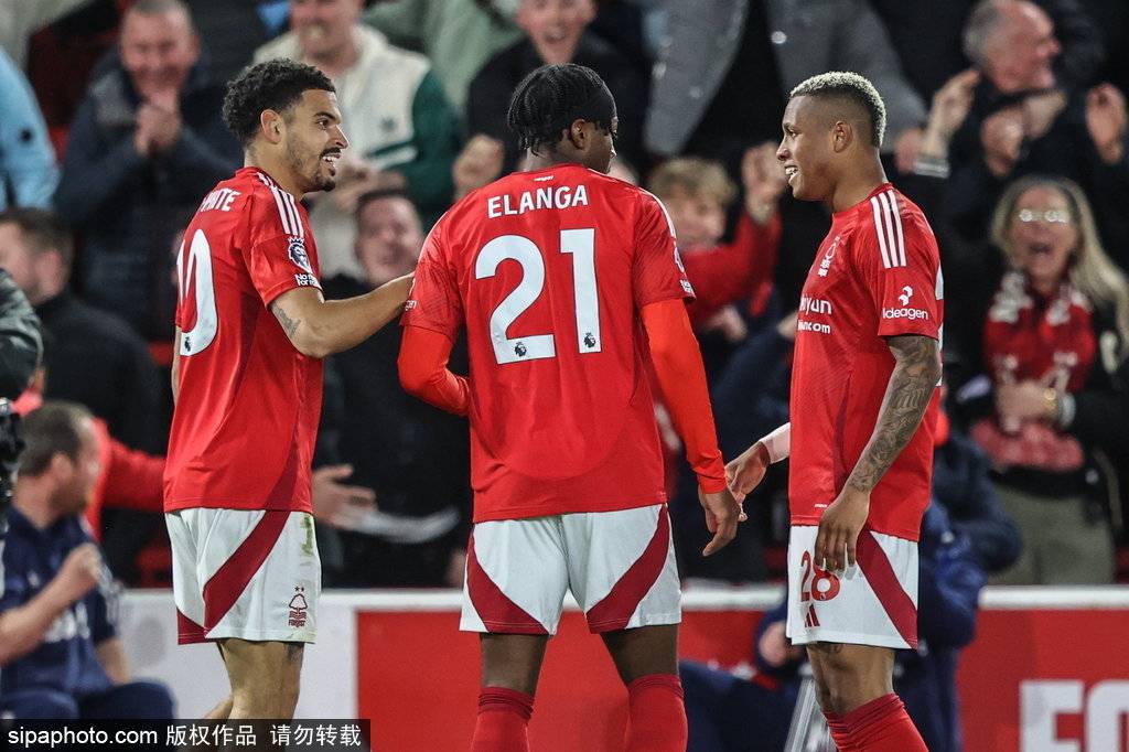 英超-伊兰加一条龙破门弑旧主 曼联0-1森林4轮不败终结